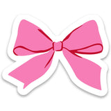 Die Cut Cocktail Napkins | Pink Bow