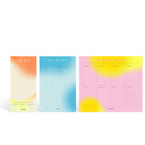 Multicolor List Pad Set of 3