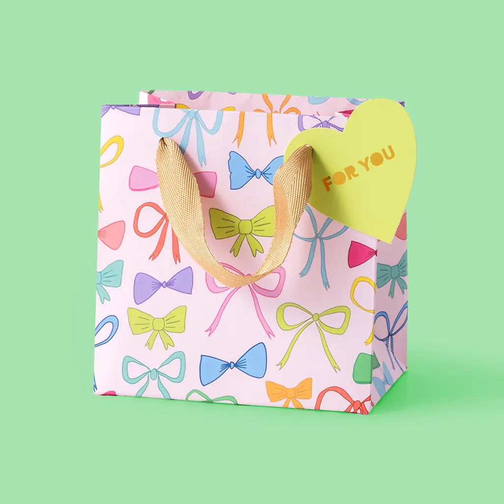 Colorful Bows Gift Bag