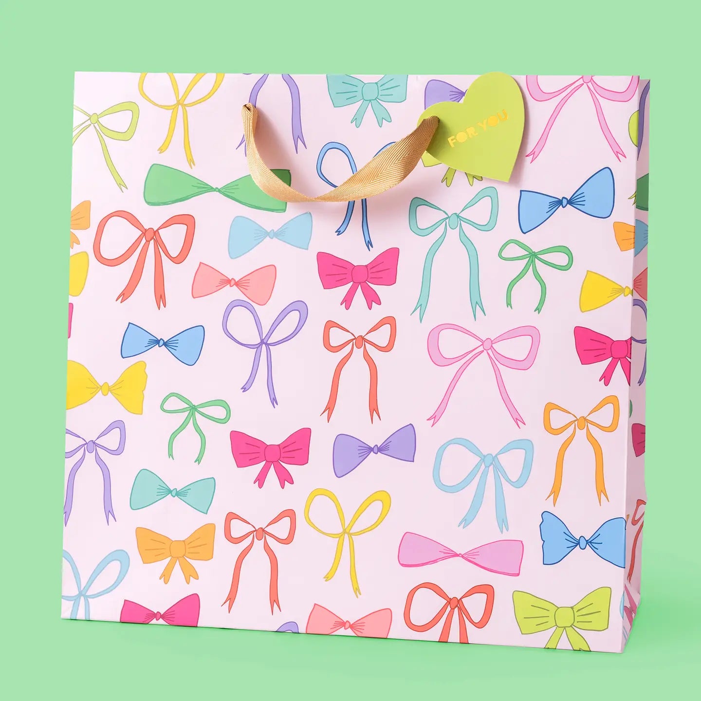 Colorful Bows Gift Bag