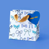 Blue Bows Gift Bag