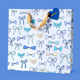 Blue Bows Gift Bag