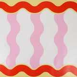 Groovy Waves Paper Table Runner