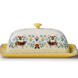 Home Sweet Home Porcelain Butter Dish