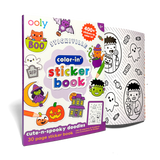 Stickiville Color-in' Sticker Book - Cute n Spooky Doodles - 30 Sheets