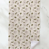 Martini Tiles Tea Towel