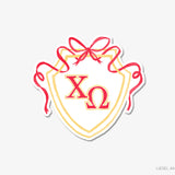 Chi Omega Vinyl Sticker [Officially Licensed]