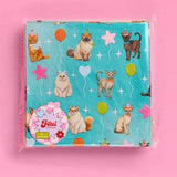 Cat Napkins 24 Pack