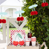 Felt Cherries Banner