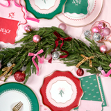 Coquette Christmas - Large Party Plates - Holiday
