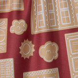 Gingerbread City Tea Towel