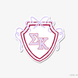 Sigma Kappa Vinyl Sticker [Officially Licensed]