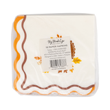 Harvest Turkey Cocktail Paper Napkins