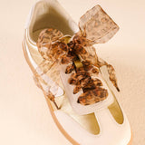 Step It Up Shoelaces–Sheer Cheetah