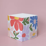 Sticky Note Cube | Primary Blooms
