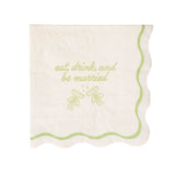 Eat, Drink, & Be Married – Wedding Cocktail Napkins
