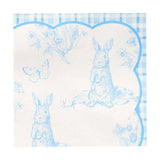 Blue & White Bunny Napkins
