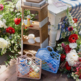 Seaside Pink Silicone Basket