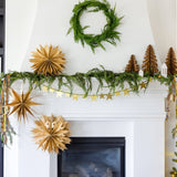 Christmas Memories Medium Kraft Paper Tree Decor