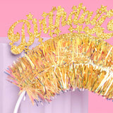 Golden Girl Birthday Headband
