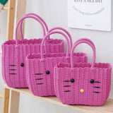 PVC cat beach bag basket