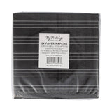 Cursive ABCs Paper Cocktail Napkin