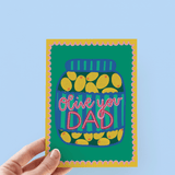 Olive You Dad Father's Day Greeting Card