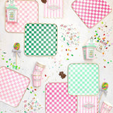 HARRY POTTER X BONJOUR FÊTE HONEYDUKES LARGE CHECKER PLATES