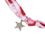 All-American Gingham Charm Necklace