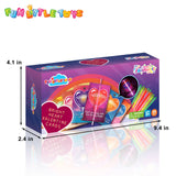 108 PCs Glow Sticks 6 Colors with Neon Party's Day Cards