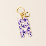 Sorority Oh So Fancy Letter Acrylic Keychain
