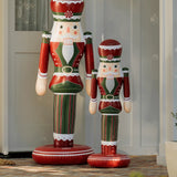Peppermint Inflatable Nutcracker - 3.5 ft