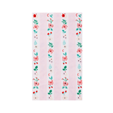 PINK & RED FLORAL GUEST TOWELS