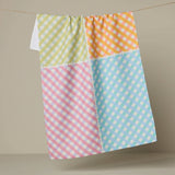 Patio Check Tea Towel