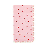 Scattered Hearts Dinner Napkin