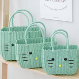 PVC cat beach bag basket