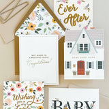 Home Sweet Home Shutters folded Greeting Card