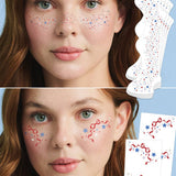 Fourth of July Freckle Tattoos