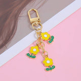 Cute Three Little Flower Keychains