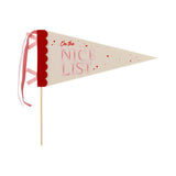 Naughty Nice Felt Pennant Banners