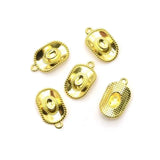 Gold Western Hat Charm