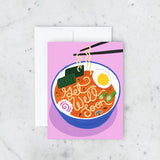 Get Well Soon Ramen Greeting Card