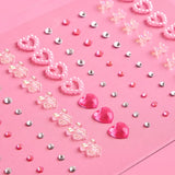 Bow + Heart Gem Set