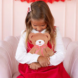 Occasions Beary Loved Teddy Bear Shaped Plate Set