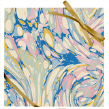 Pink and Blue Marble Stone Paper