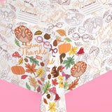 Give Thanks Paper Tablecloth
