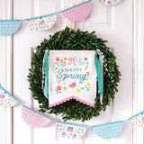 Happy Spring Canvas Banner