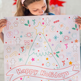 Seek N' Find Sticker Poster: Holiday Edition