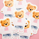 All-American Teddy Bear Sticker