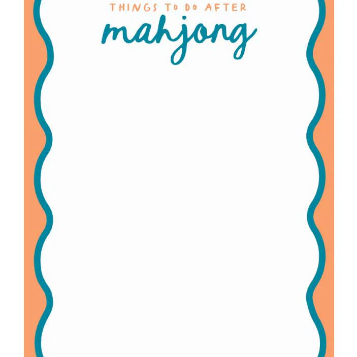 Things To Do After Mahj Notepad